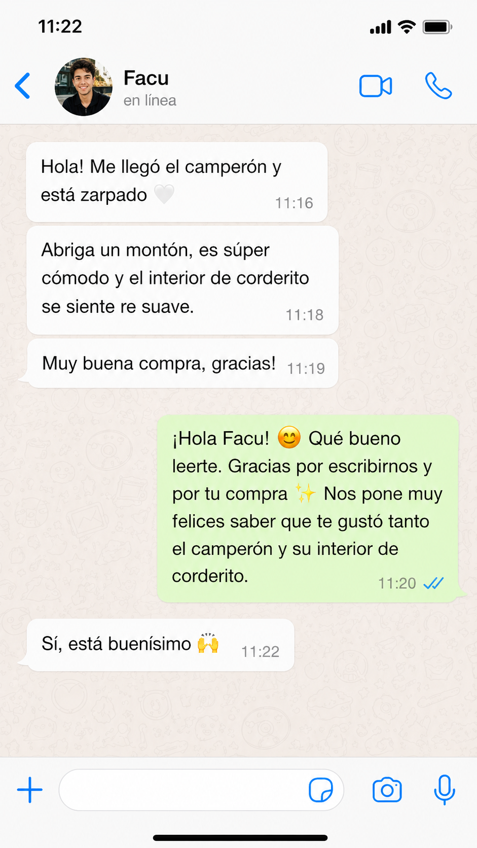 Review real de Instagram